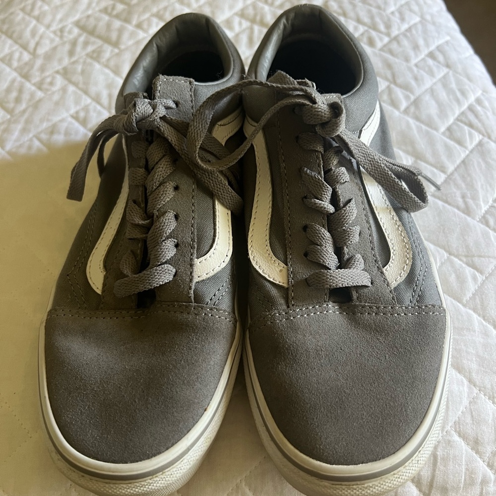 Vans Men’s Grey Shoes Size 6 (Women’s 7.5)